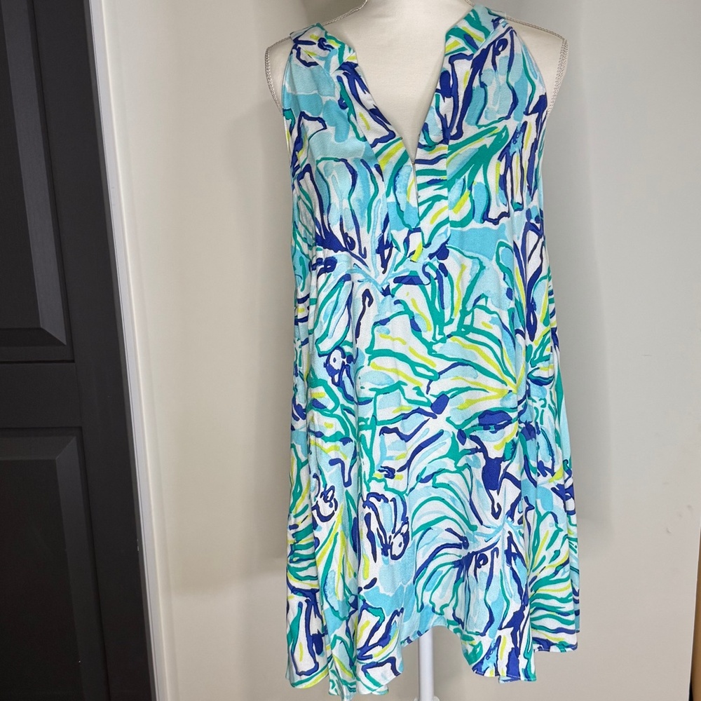 Lilly Pulitzer Achelle Swing Dress, Womens, Size Small, NWT, Sleeveless - Picture 1 of 14